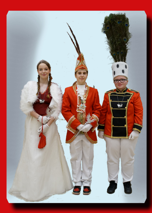 Jungfrau: Lara - Prinz: Sarah - Bauer: Lucia. 2024-2025